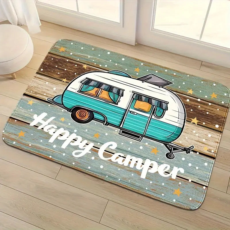 Happy Camper Door Mat