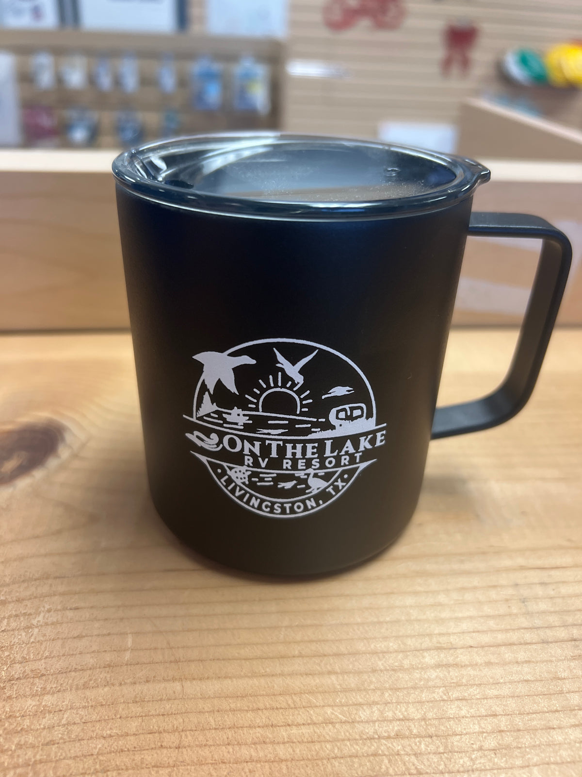 On The Lake Logo Insulated Coffee Mug