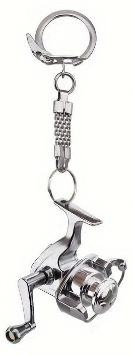 Spinning Fishing Reel Keychains