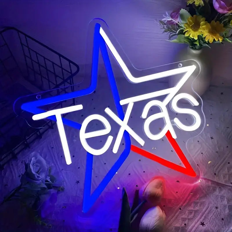 Texas Neon Sign
