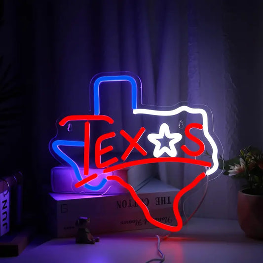 Texas Neon Sign