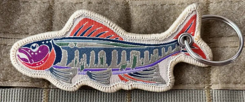 Woven Fish Keychain